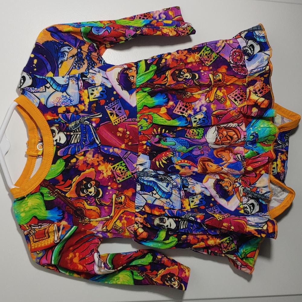 BNWT HTF Showstoppers Cocomelon 6-12 Mo Twirl Long sleeve Vibrant Colors